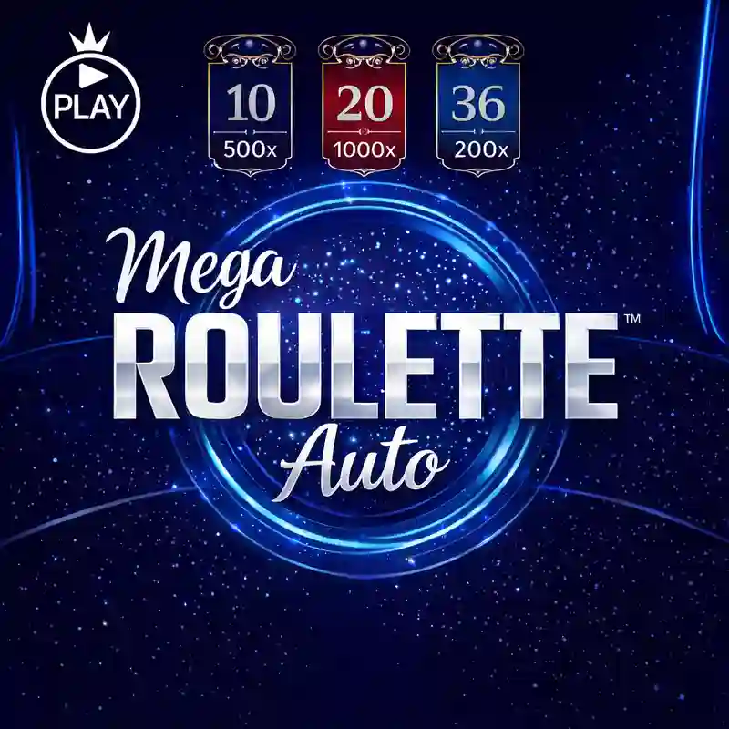 Auto Mega Roulette Logo - jili0 Online Casino